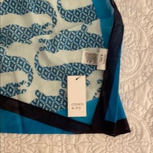 Crown & Ivy alligator scarf